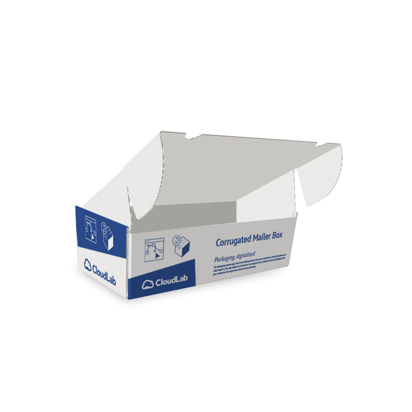 Mailer Box with dust flaps