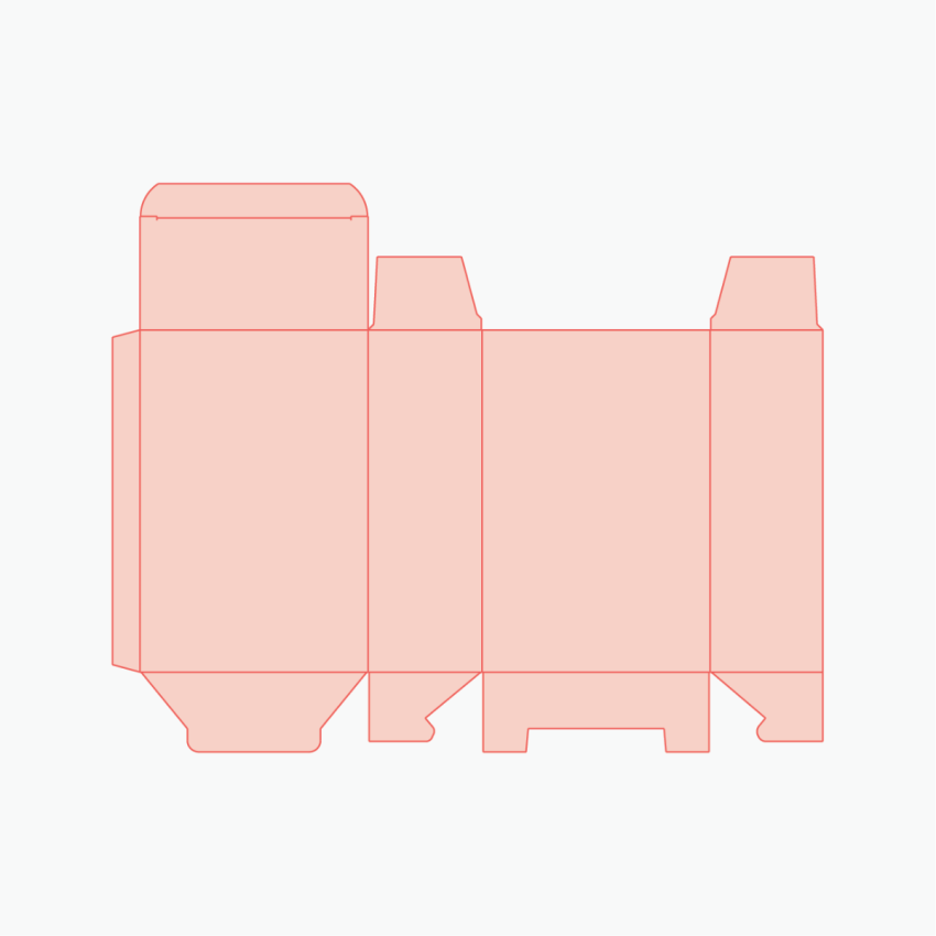 Product Box - Tuck top & Push lock bottom (Corrugated)