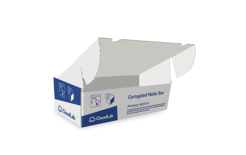 Mailer Box with dust flaps